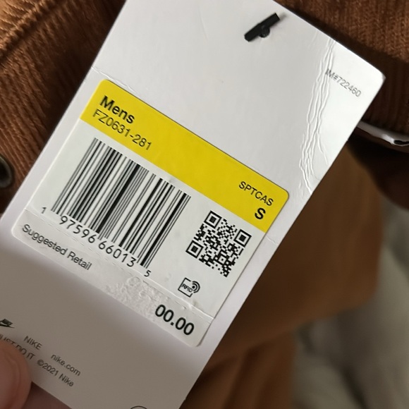 Nike Men's Sportswear Club Corduroy Harrington Jacket. NWT! - Picture 5 of 5